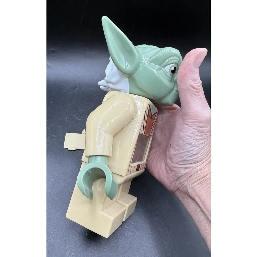 Lego Star Wars Minifigure YODA Poseable Alarm Clock WORKS GREAT!!